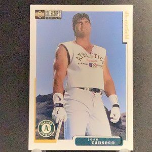 1998 Upper Deck Jose Canseco Baseball Card!!
